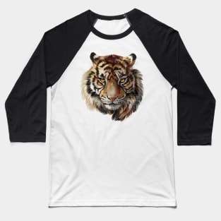 Wildlife head tiger Baseball T-Shirt